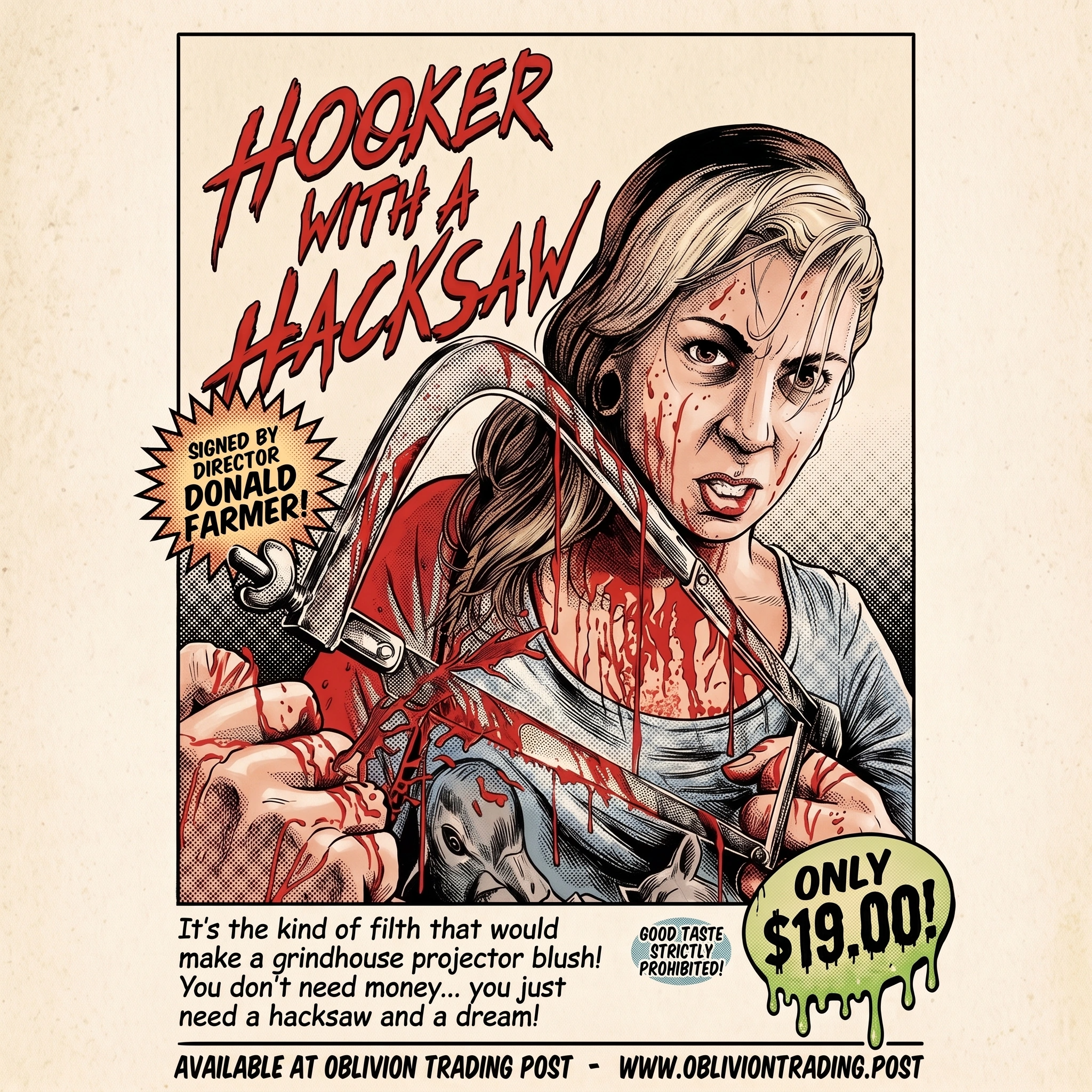 Hooker With A Hacksaw - Donald Farmer