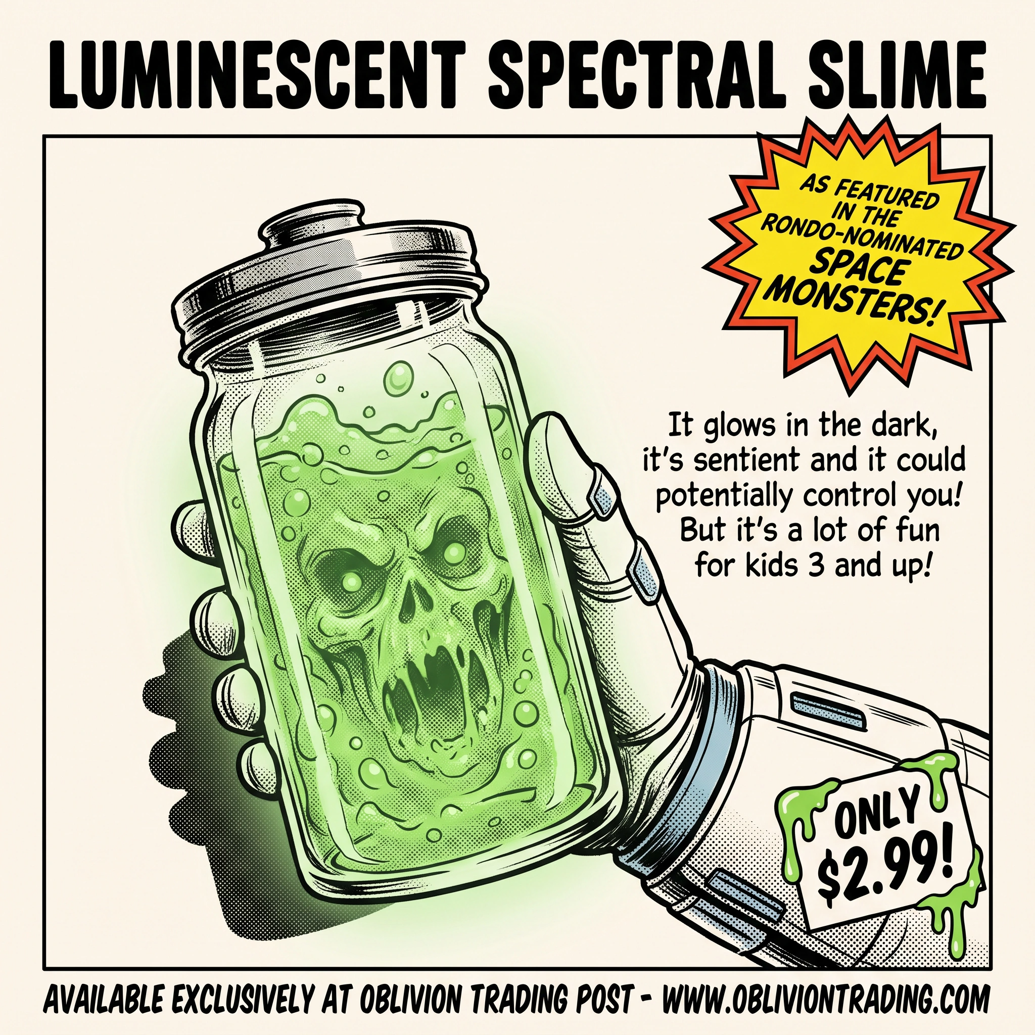 Grimaldi's Luminescent Spectral Slime